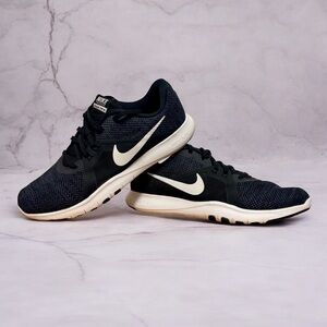 Nike Womens Shoes Size 10 W Flex Trainer 8 Black Gray Running Casual Sneakers